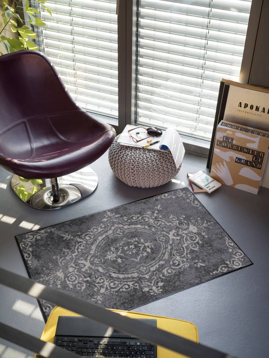 Salonloewe Amira grey Fußmatte Bis zu 55% Rabatt