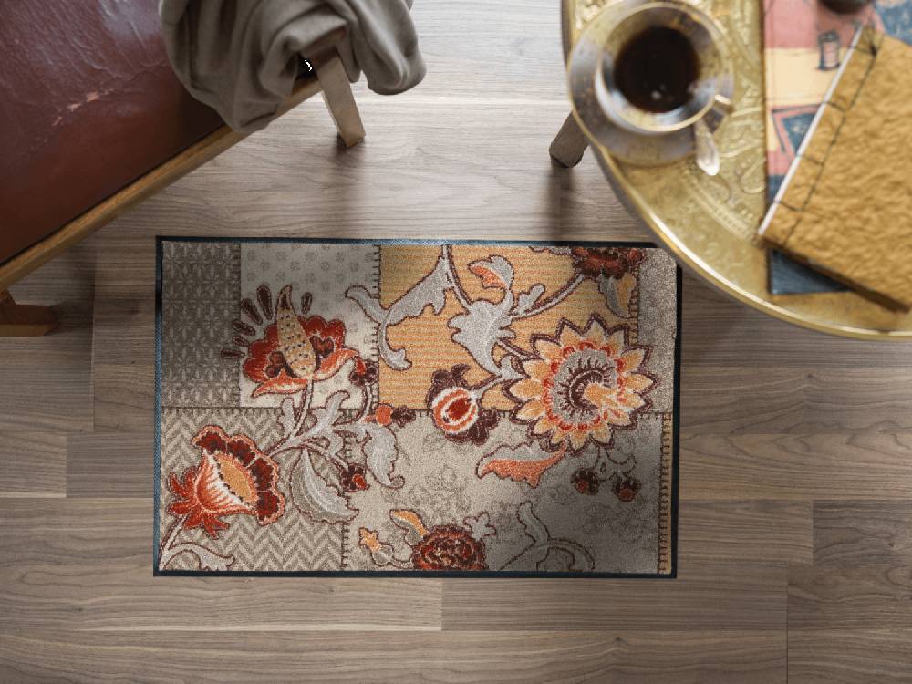 Salonloewe Bohemian Patch taupe Fußmatte Fabrikladen