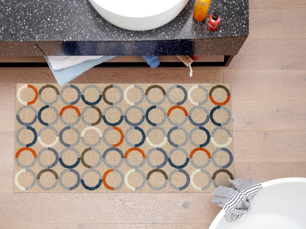Salonloewe Bilbo blue-orange Fußmatte 2025