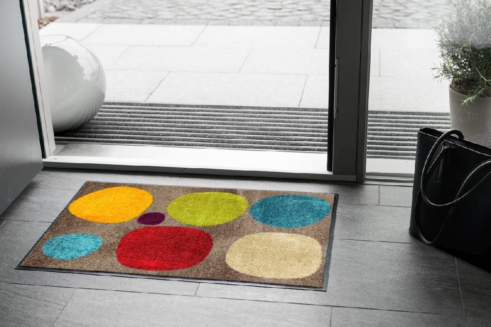 Salonloewe Broken Dots colourful Fußmatte Blitzverkäufe