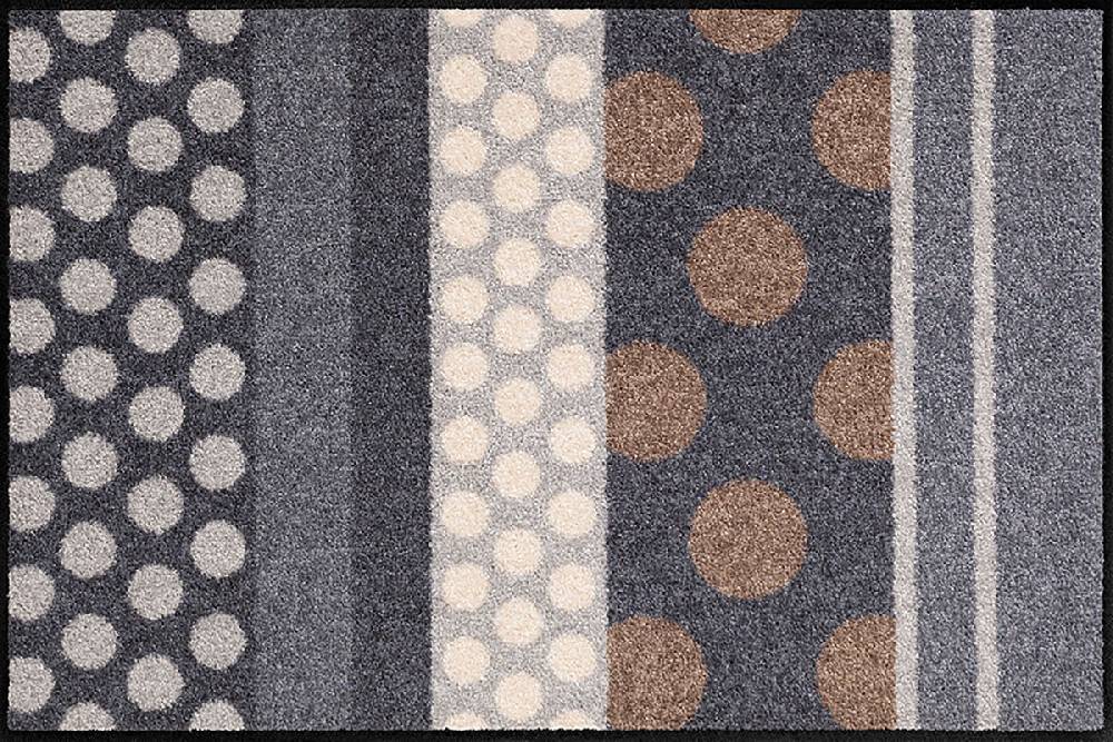 Salonloewe Glamour Dots grau Fußmatte