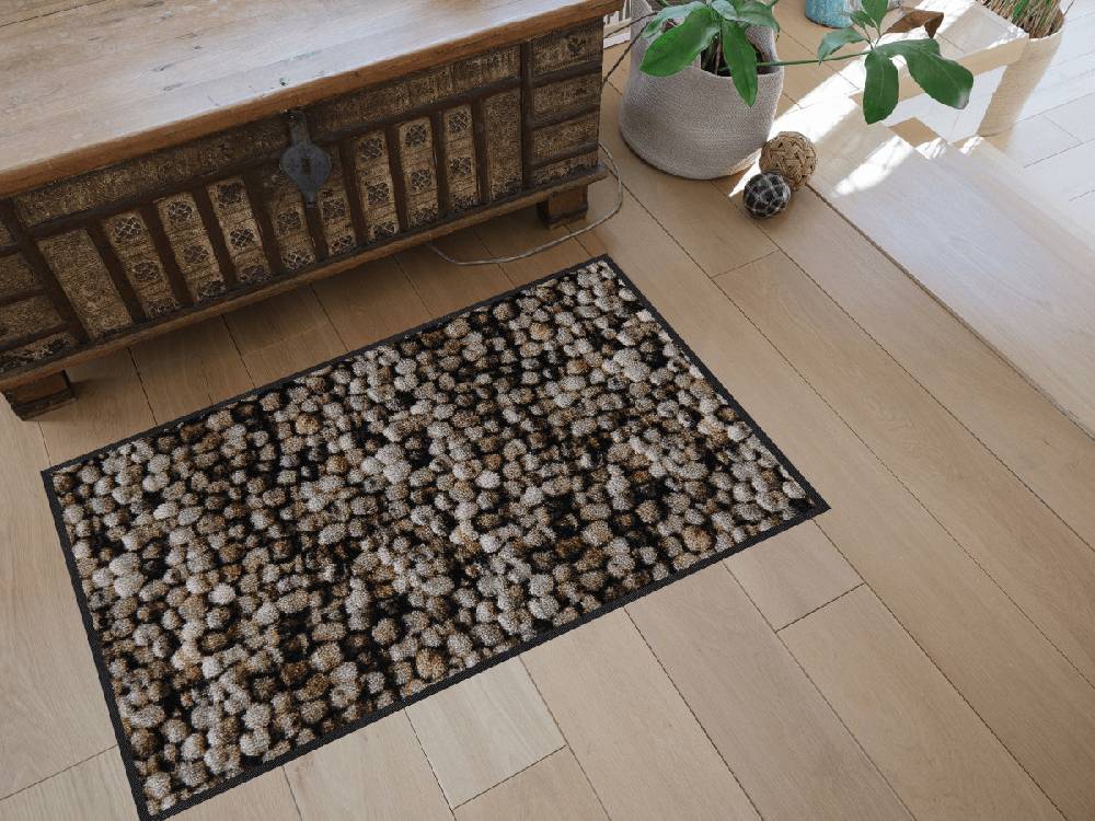 Salonloewe Marbel Dots taupe Fußmatte Saisonschlussverkauf