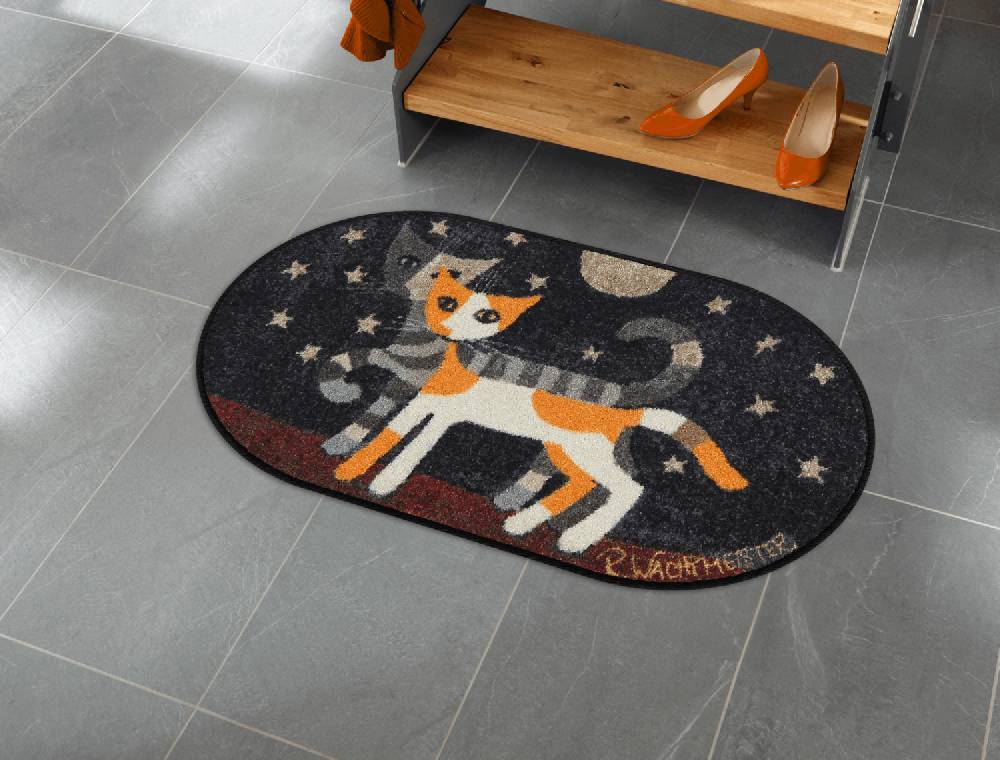 Salonloewe Macchiolina e Tigrotte oval Fußmatte Riesige Ersparnisse