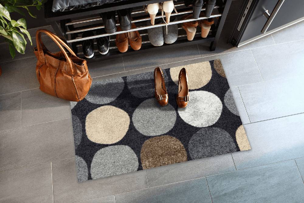 Salonloewe Dots pattern city chic Fußmatte VIP-Rabatte