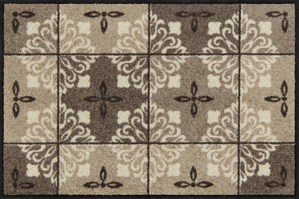Salonloewe Ornamontana taupe Fußmatte