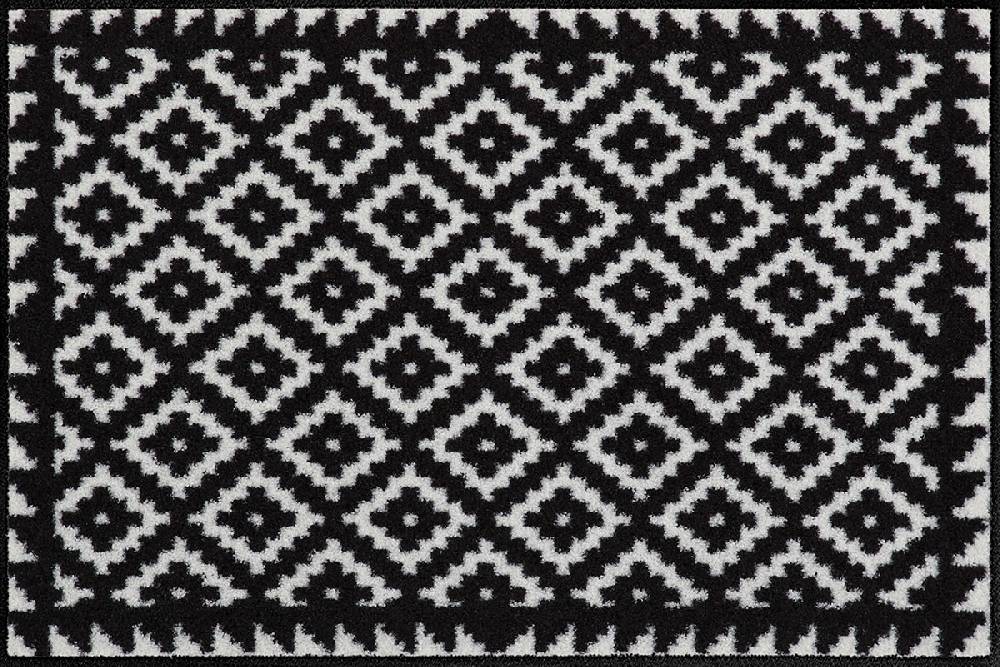 Salonloewe Tabuk Black & White Fußmatte
