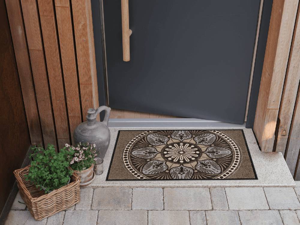 Salonloewe Yara taupe Fußmatte Auslauf