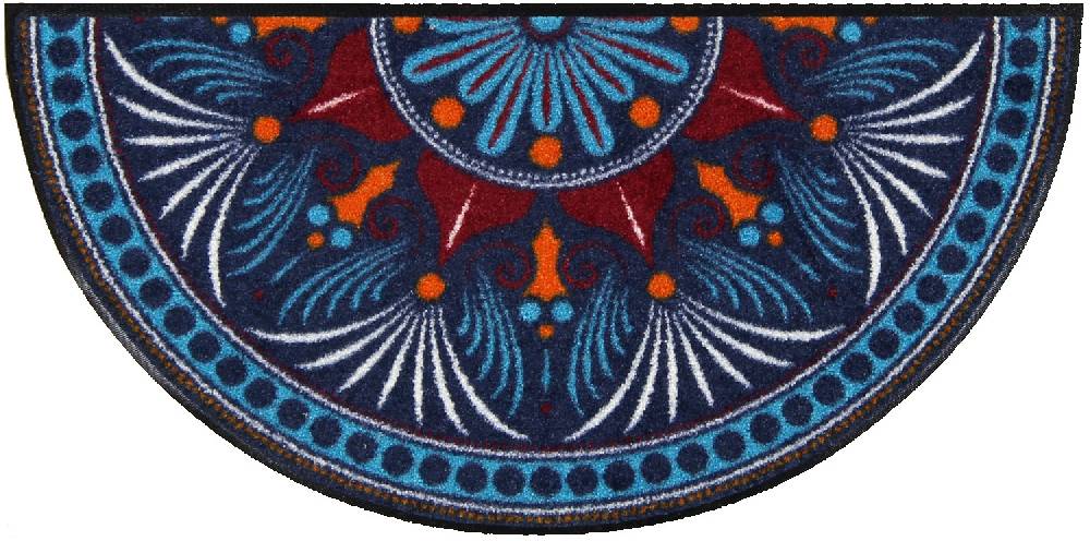 Salonloewe Yara turquoise-red Fußmatte