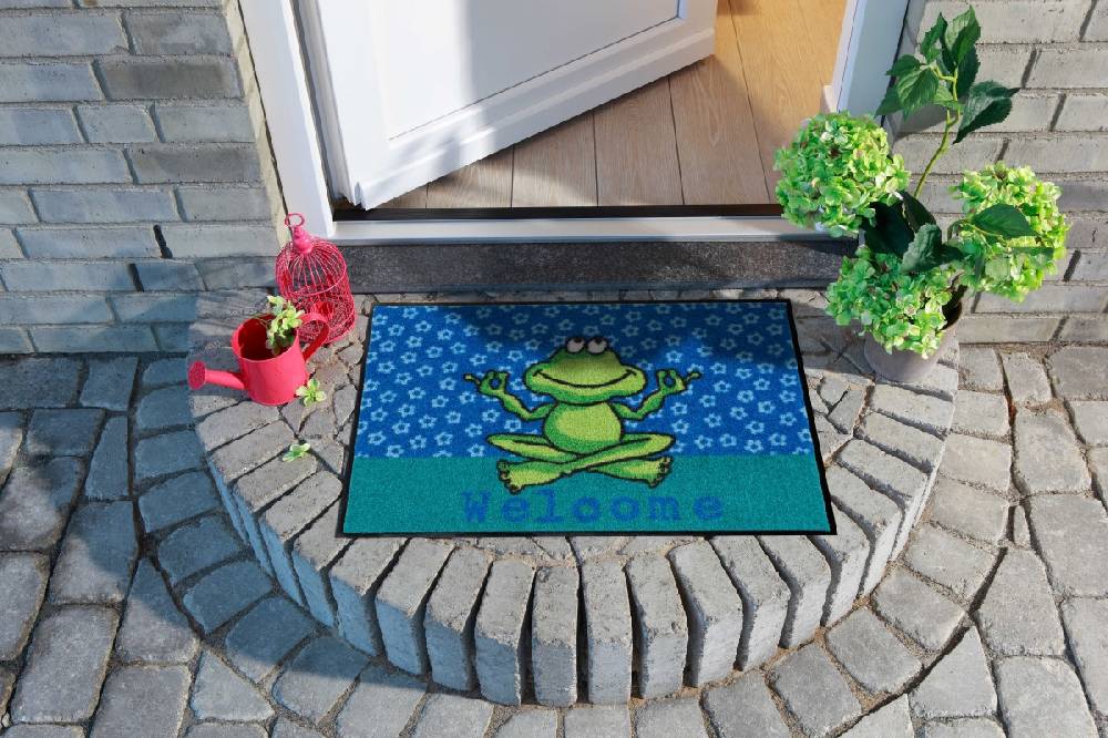 Salonloewe Yoga Frosch Fußmatte Valentinstagsangebot