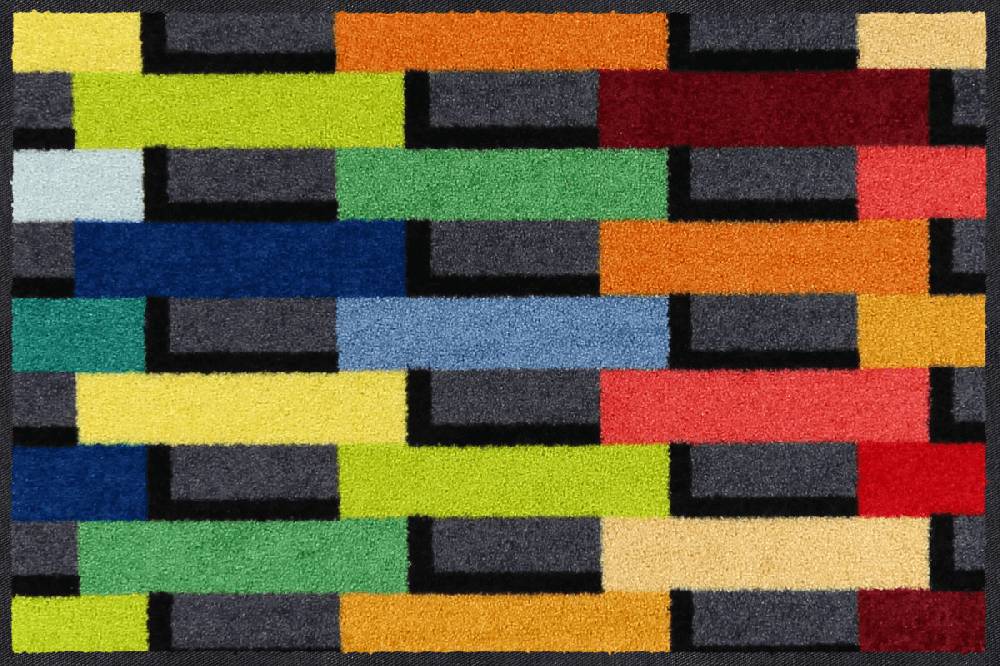 Salonloewe Colourful Bricks Fußmatte