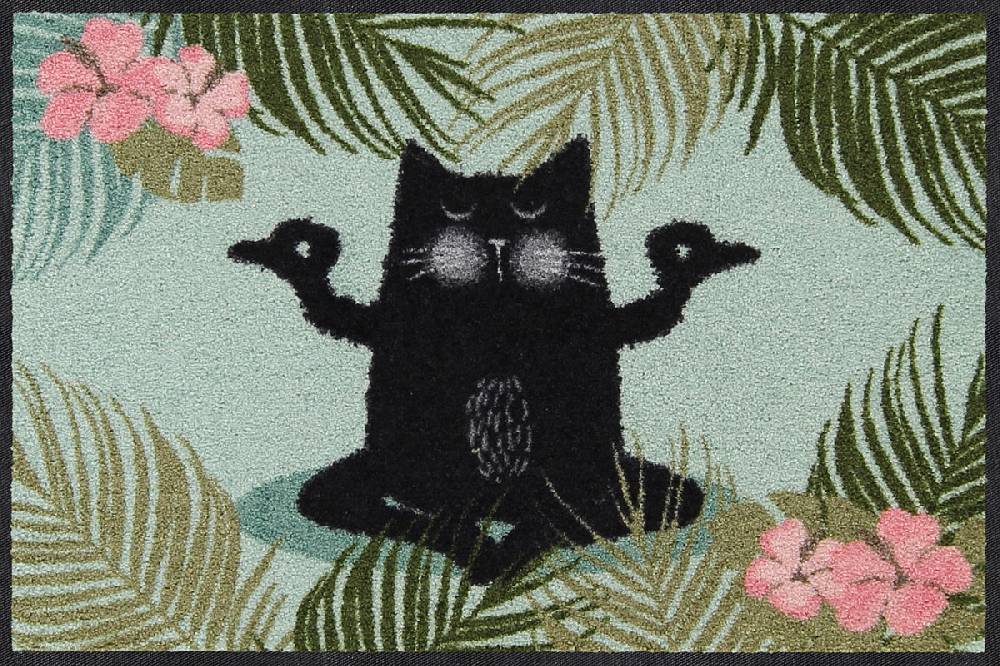 Salonloewe Yoga Katze Fußmatte