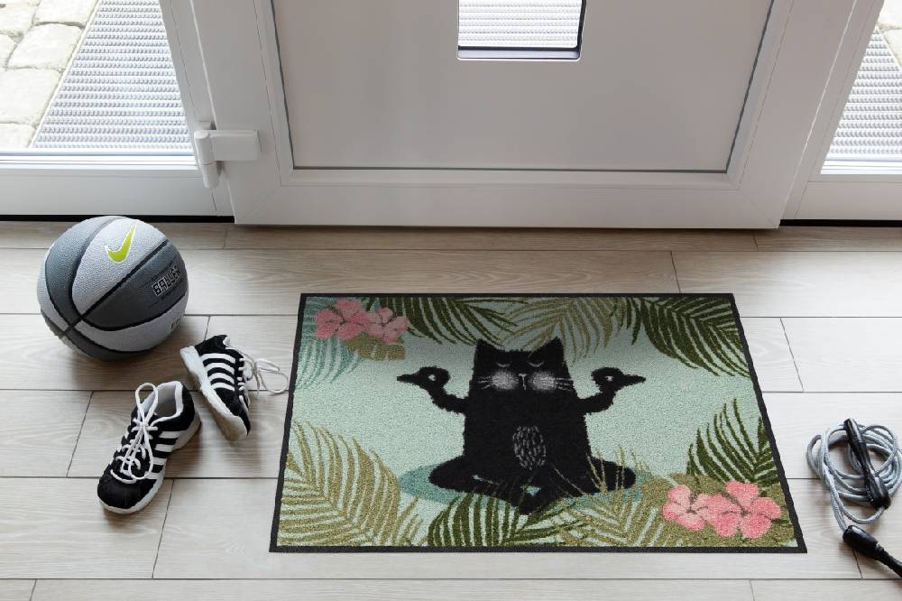 Salonloewe Yoga Katze Fußmatte Online Outlet