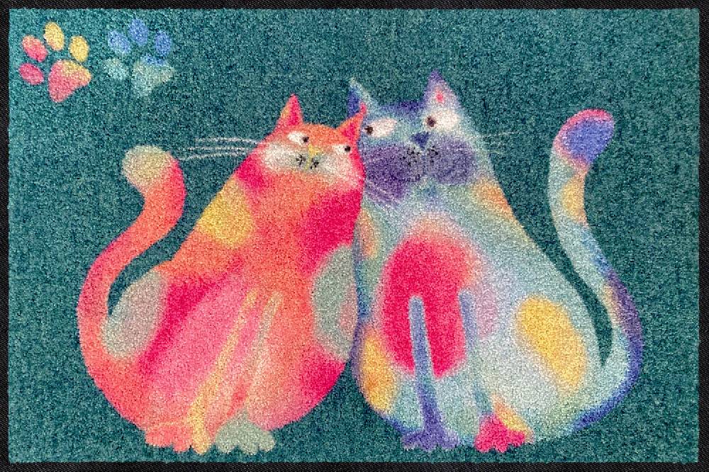 Salonloewe Rainbow Cats Fußmatte