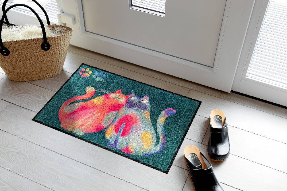 Salonloewe Rainbow Cats Fußmatte Kauf eins, bekomm eins gratis
