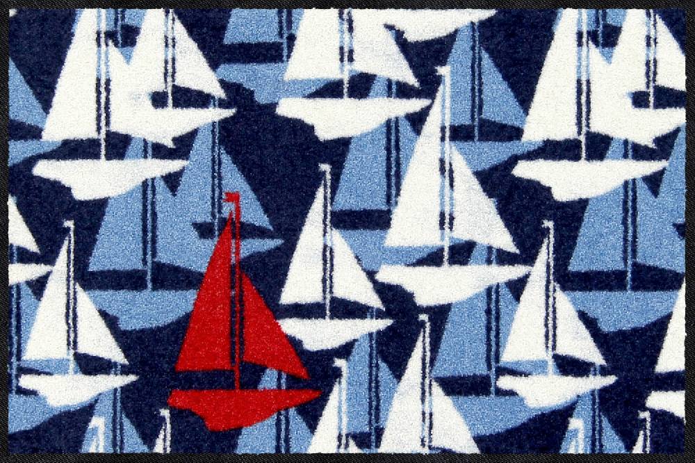 Salonloewe Sail Boats Fußmatte