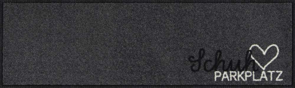 Salonloewe Schuhparkplatz pur silber Fußmatte