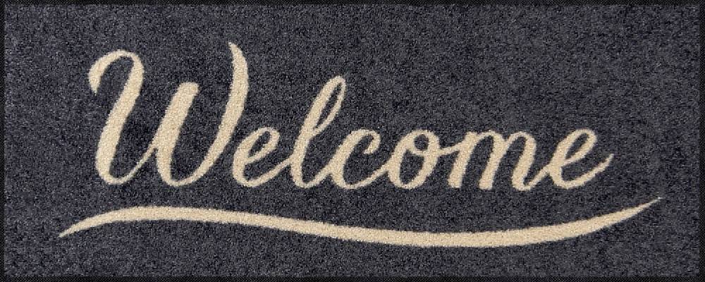Salonloewe Simply Welcome grey Fußmatte