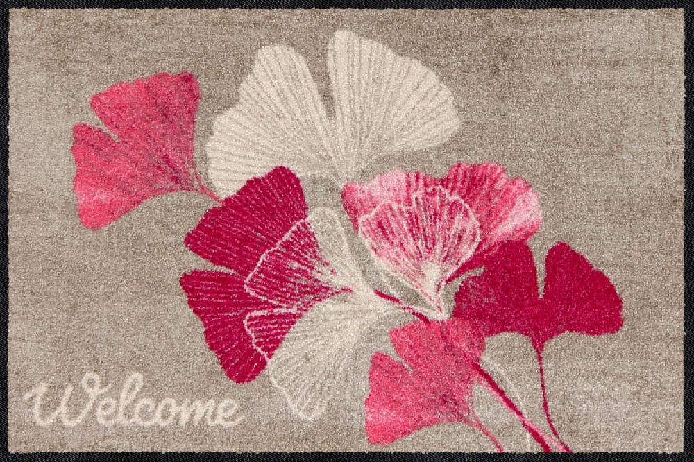 Salonloewe Ginko Welcome rose Fußmatte