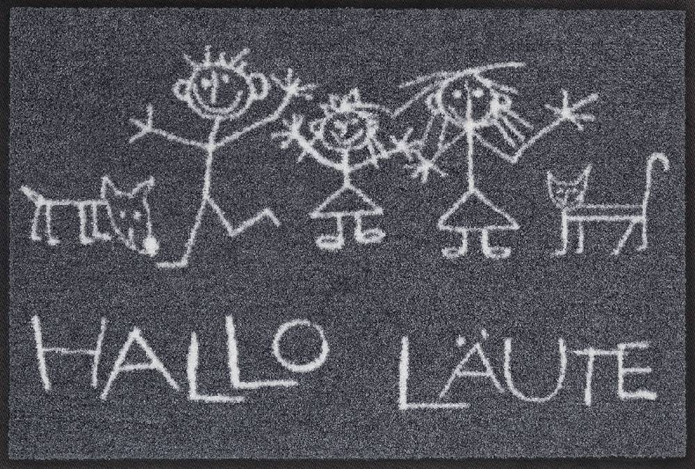 Salonloewe Hallo Läute Fußmatte