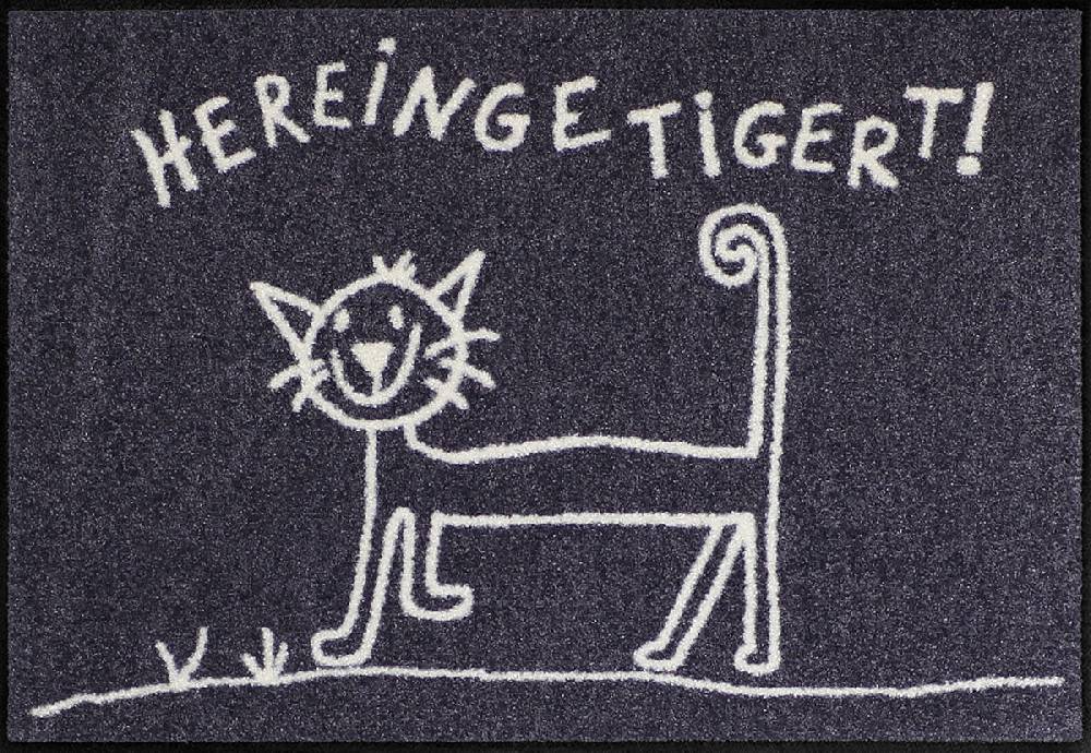 Salonloewe Hereingetigert Fußmatte