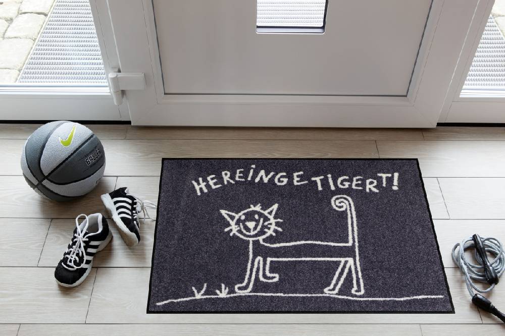 Salonloewe Hereingetigert Fußmatte Großer Ausverkauf