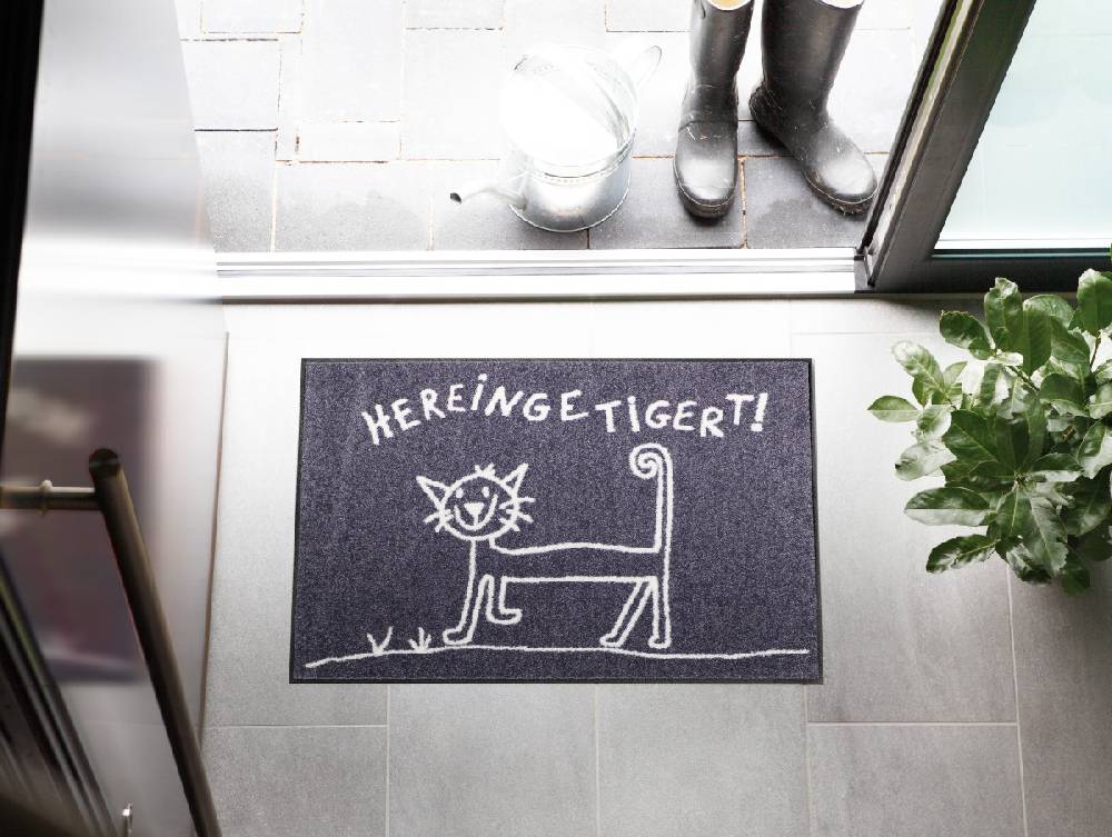 Salonloewe Hereingetigert Fußmatte Großer Ausverkauf