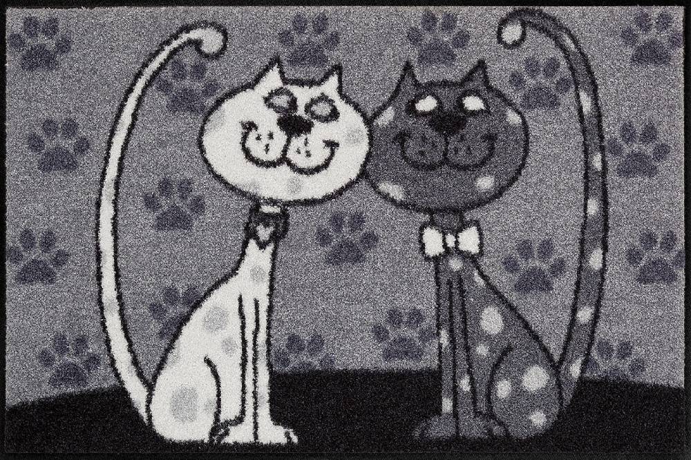 Salonloewe Katzenpärchen Fußmatte