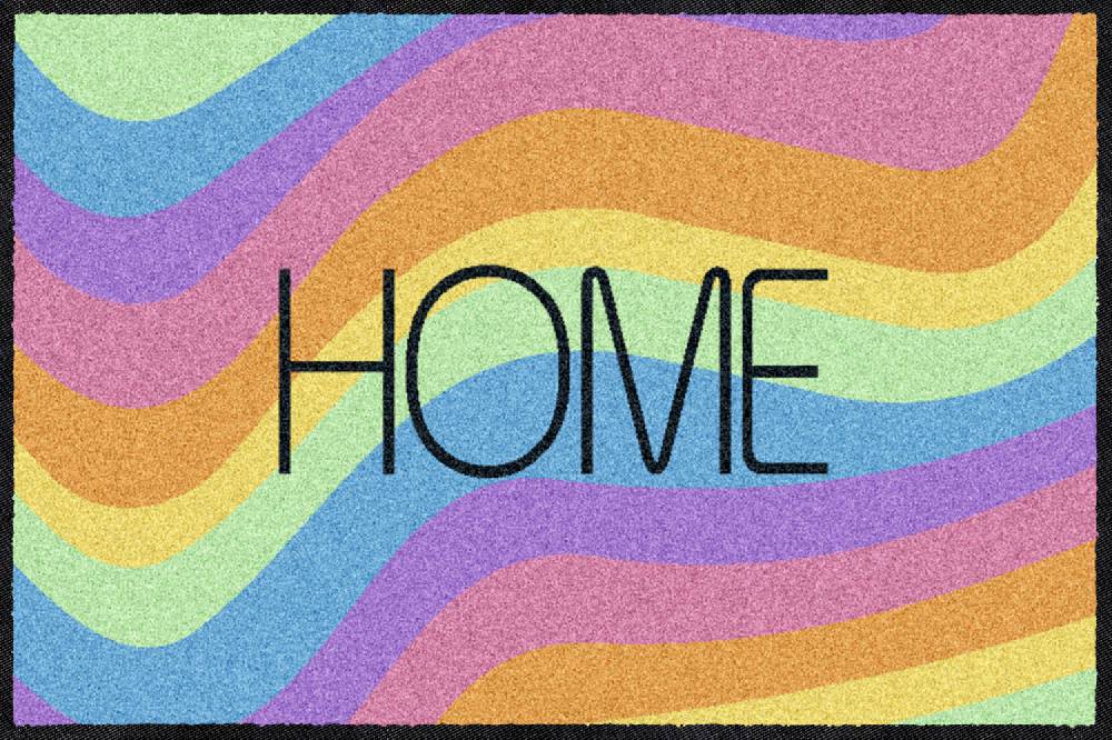 Salonloewe Rainbow Wave Home Fußmatte