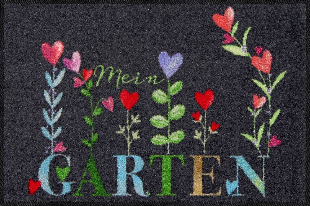 Salonloewe Mein Garten grey Fußmatte
