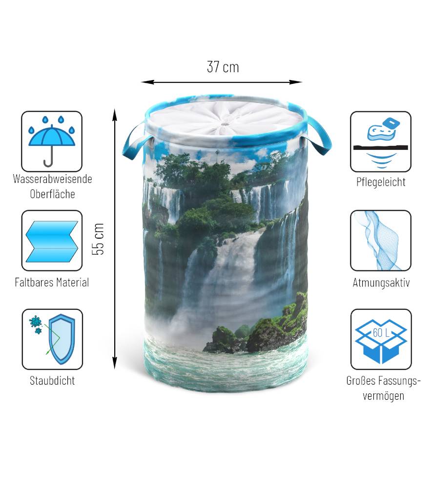 Sanilo Wäschekorb Wasserfall