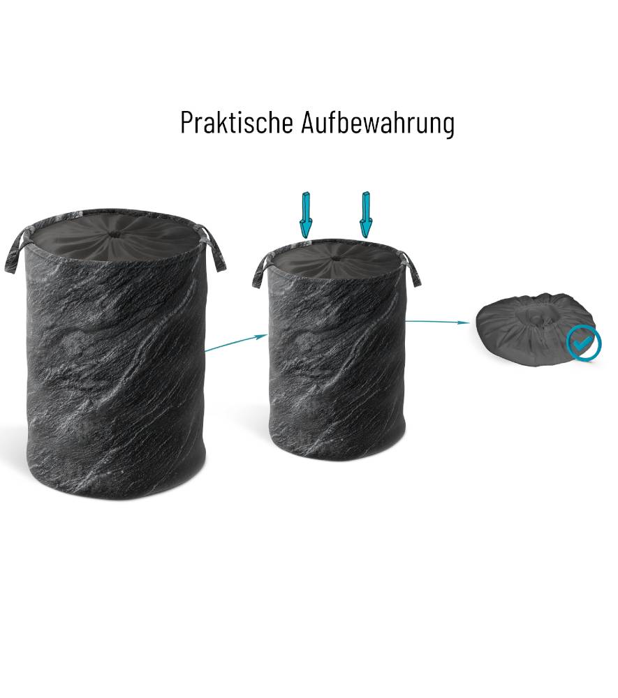 Sanilo Wäschekorb Granit im Angebot