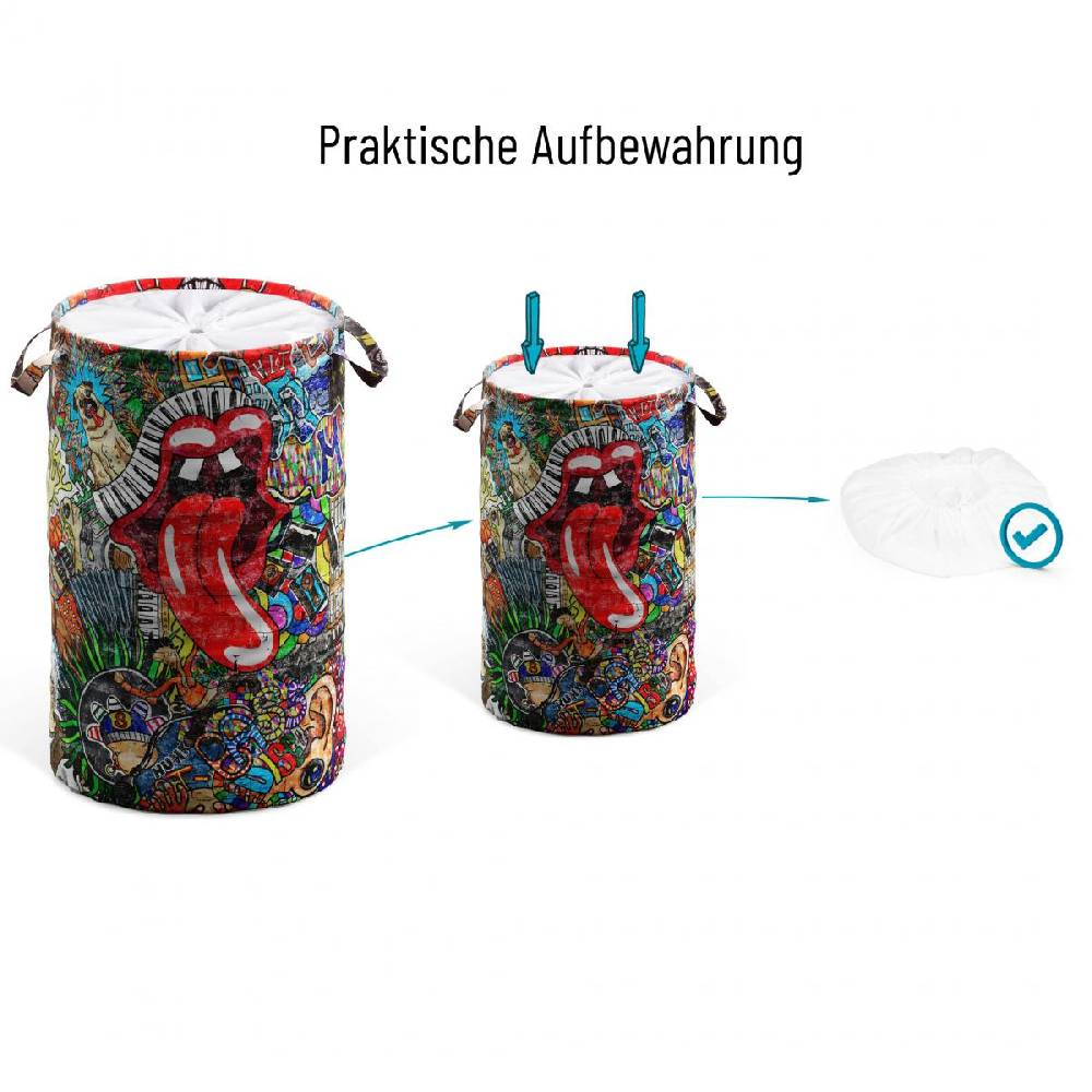 Sanilo Wäschekorb Graffiti Günstiger Verkauf