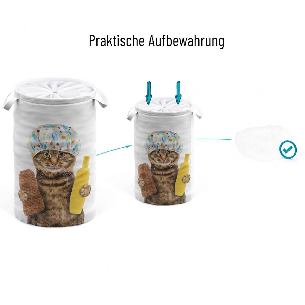 Sanilo Wäschekorb Shower Cat Fabrikverkauf