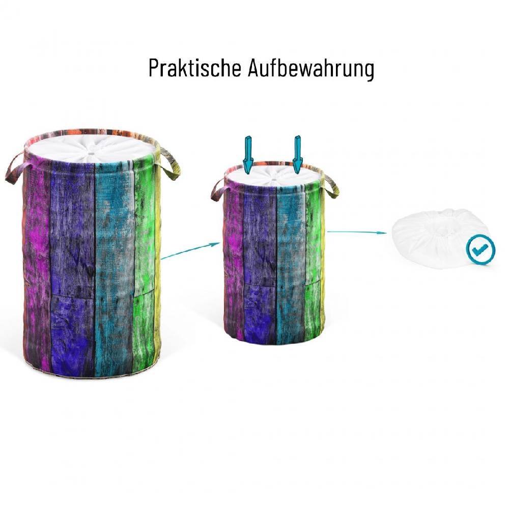 Sanilo Wäschekorb Rainbow Limitierter Zeitrabatt