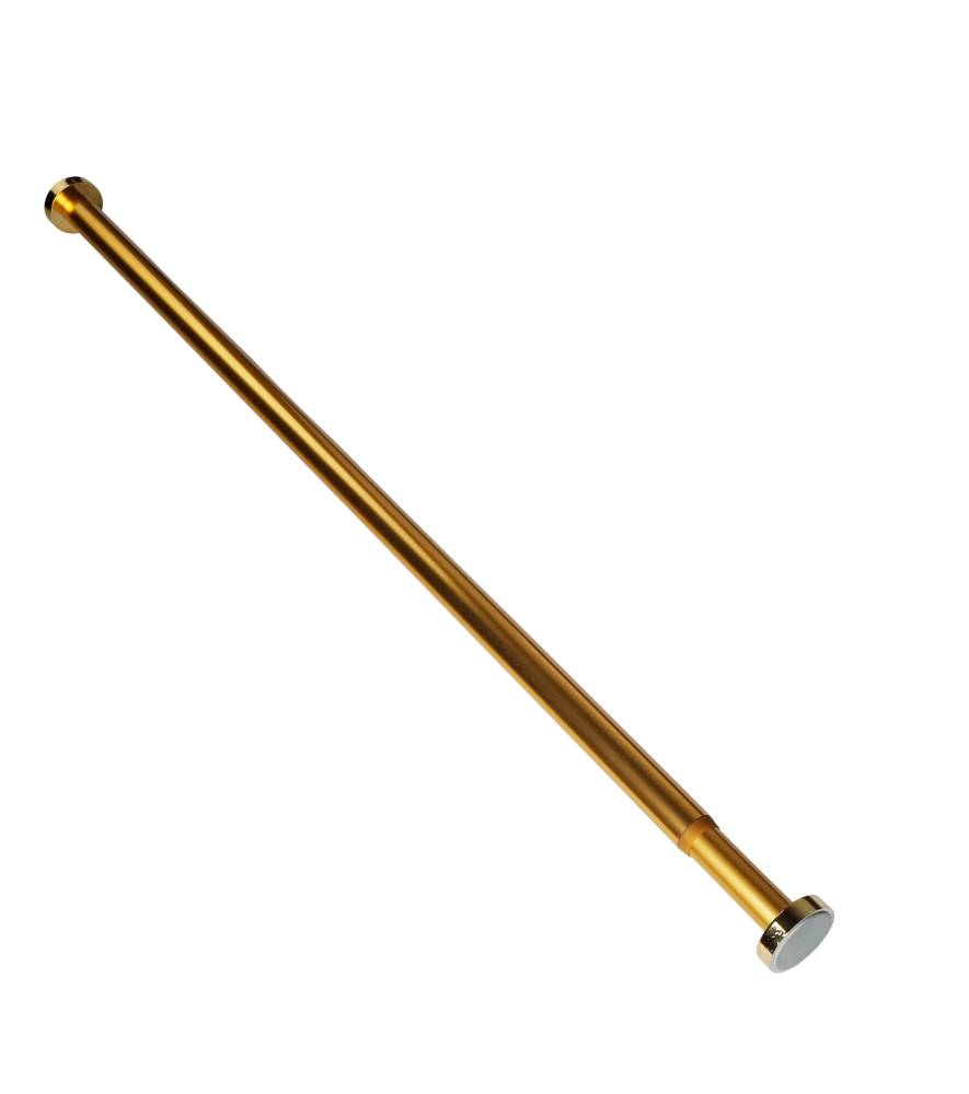 Sanilo Duschvorhangstange Gold 120-220 cm