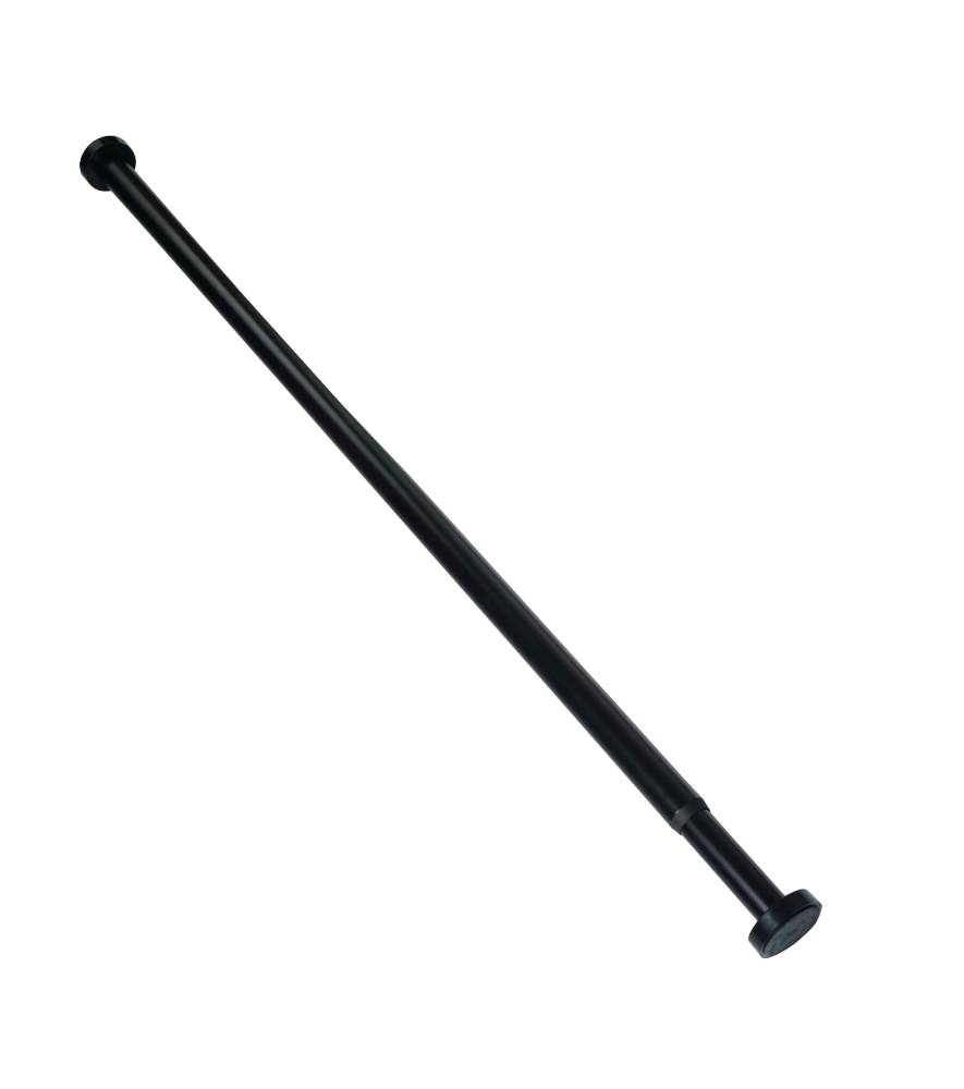 Sanilo Duschvorhangstange Schwarz 120-220 cm