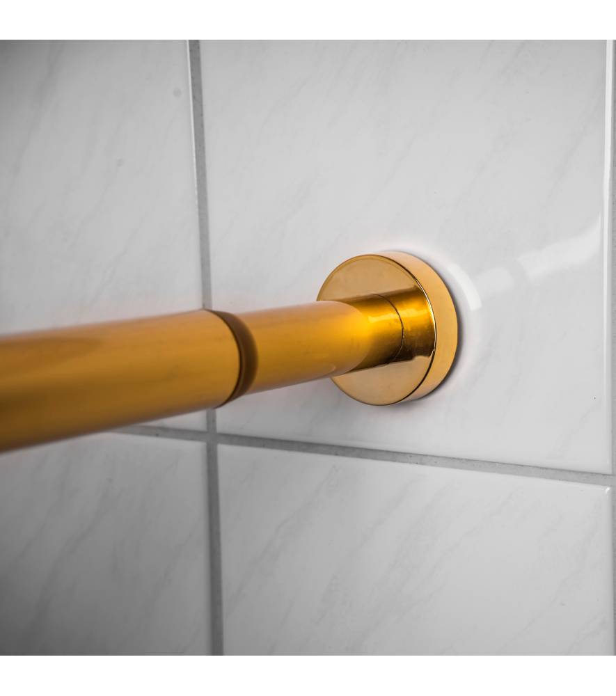 Sanilo Duschvorhangstange Gold 90-160 cm Wochenangebot