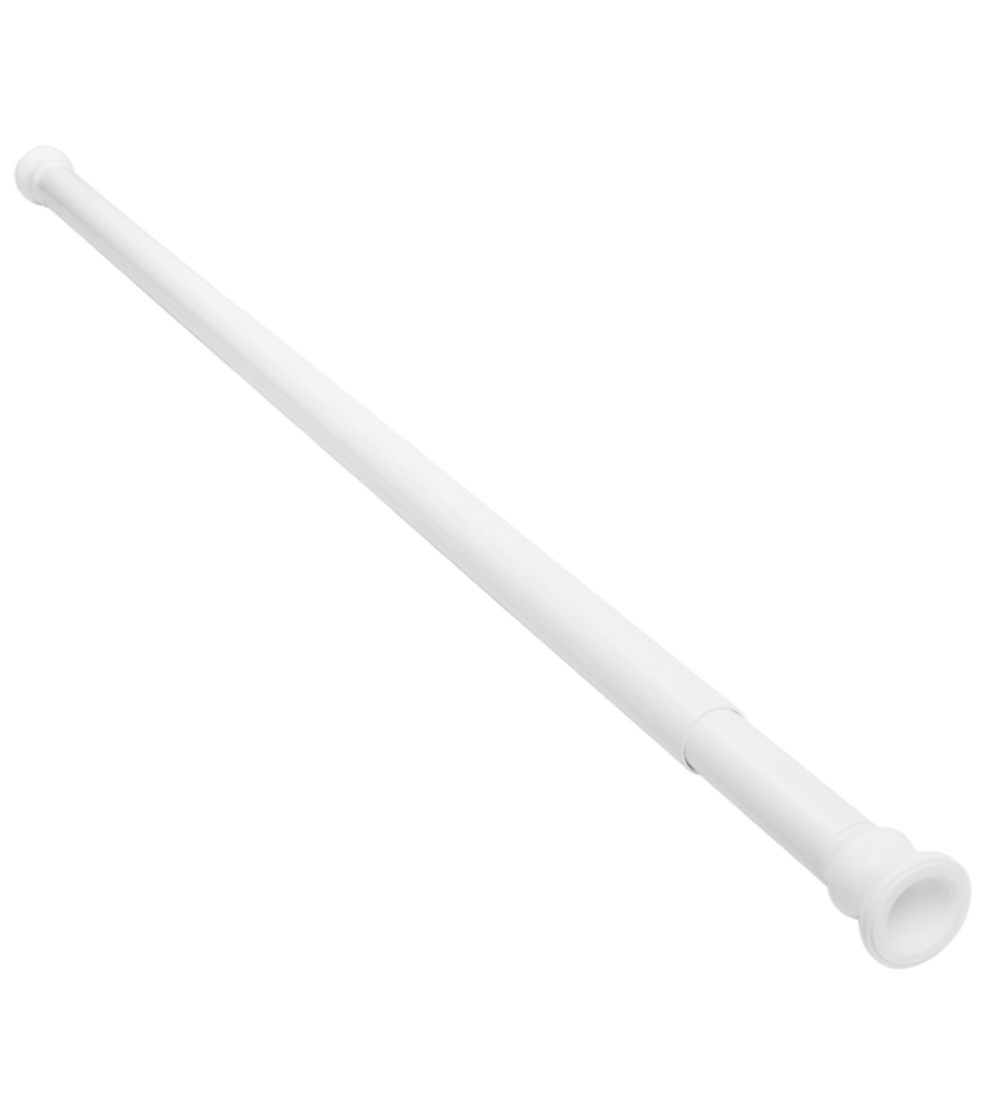 Sanilo Duschvorhangstange Weiß 120-220cm