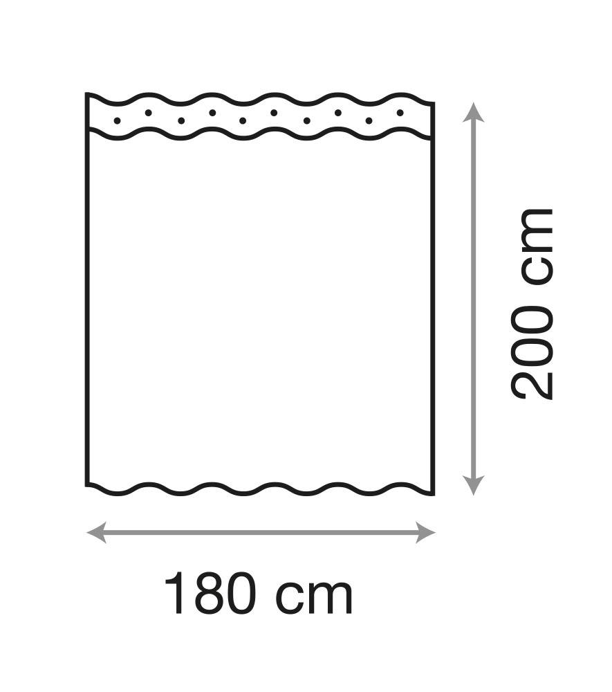 Sanilo Duschvorhang Sunshine 180 x 200 cm Bis zu 60% Rabatt
