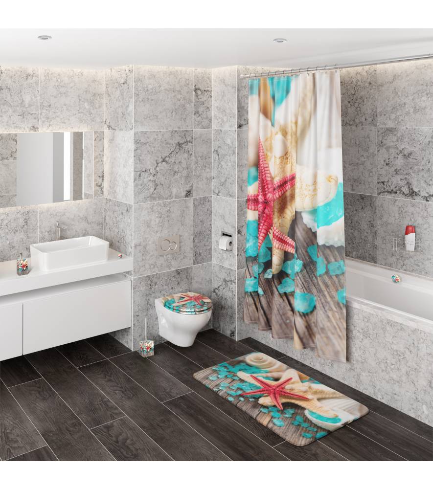 Sanilo Duschvorhang Bath Salts 180 x 200 cm