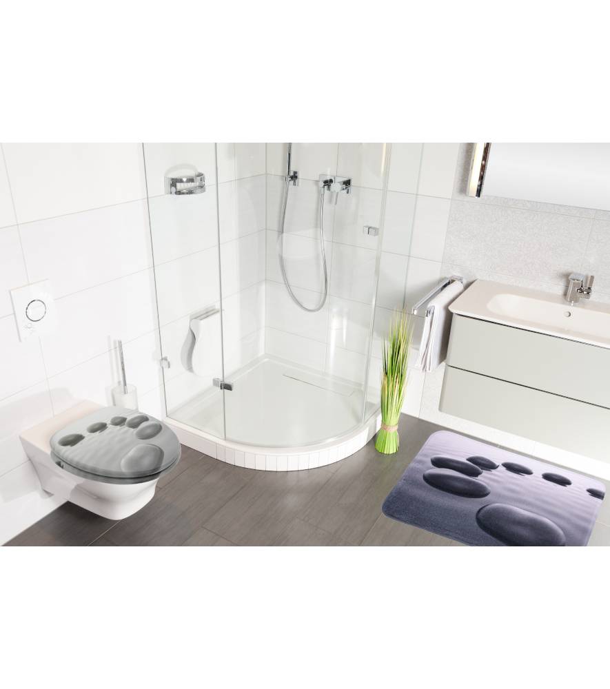 Sanilo Badteppich Black Stones 50 x 80 cm