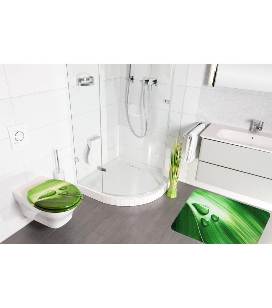 Sanilo Badteppich Green Leaf 50 x 80 cm