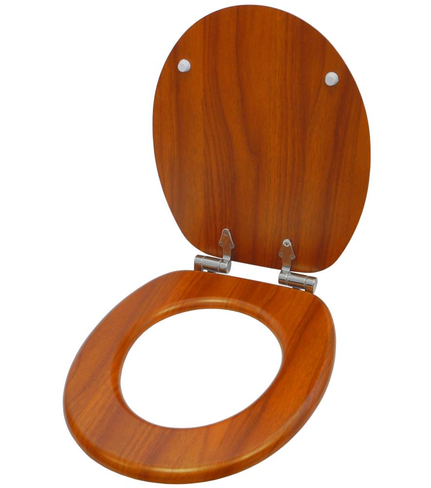 Sanilo WC-Sitz Mahagoni - Premium Toilettendeckel direkt vom Hersteller Zeitlich begrenztes Angebot