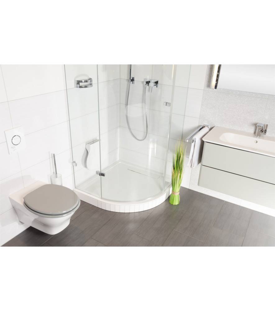 Sanilo WC-Sitz Manhattan Grau - Premium Toilettendeckel direkt vom Hersteller Blitzangebot
