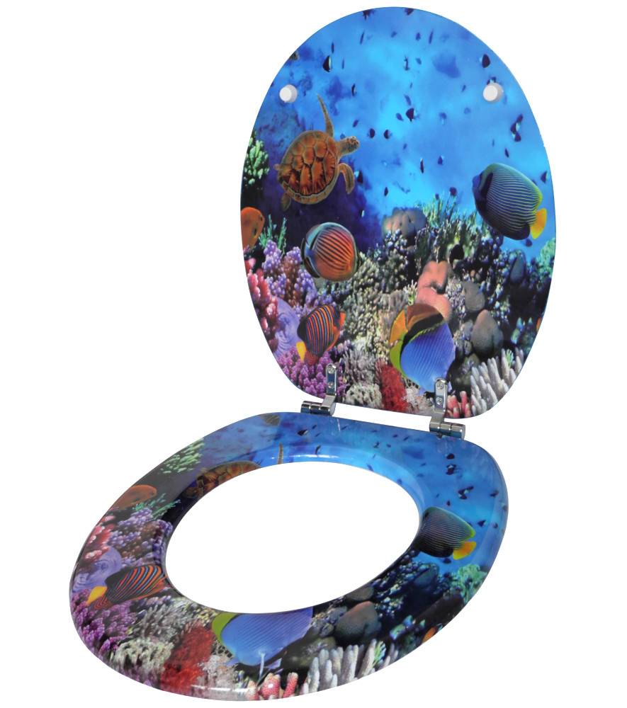 Sanilo WC-Sitz Ocean - Premium Toilettendeckel direkt vom Hersteller Clearance-Verkauf