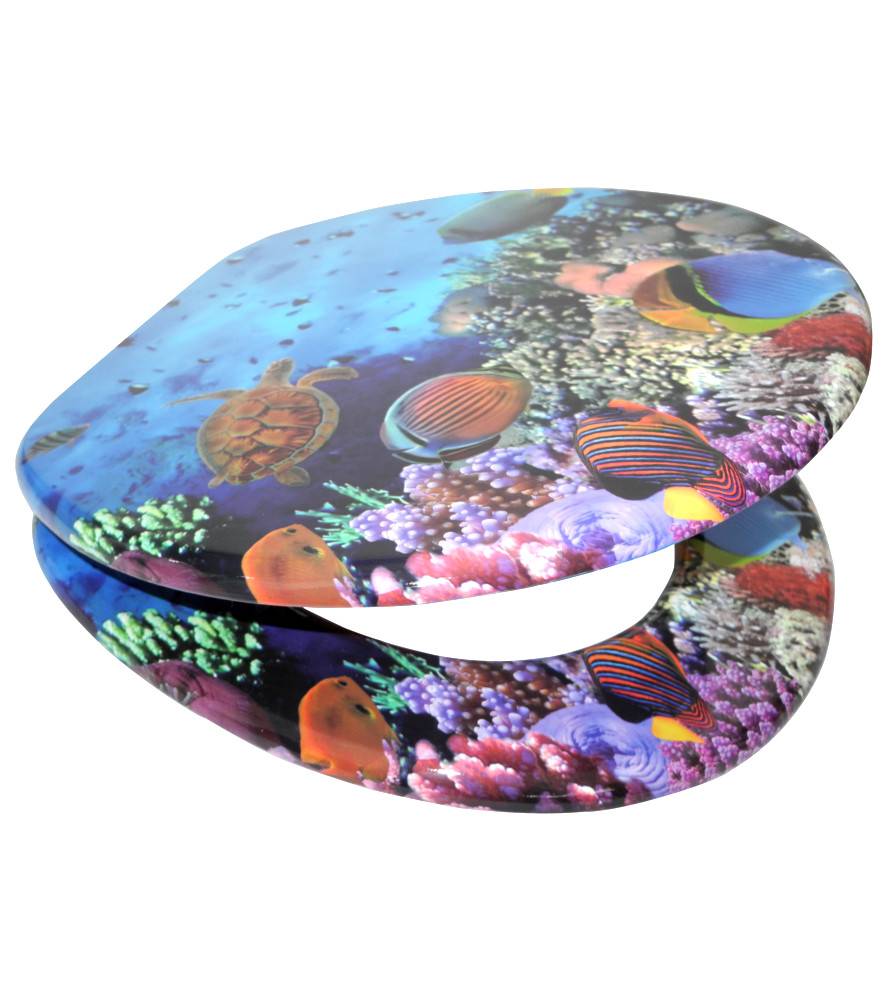Sanilo WC-Sitz Ocean - Premium Toilettendeckel direkt vom Hersteller Clearance-Verkauf