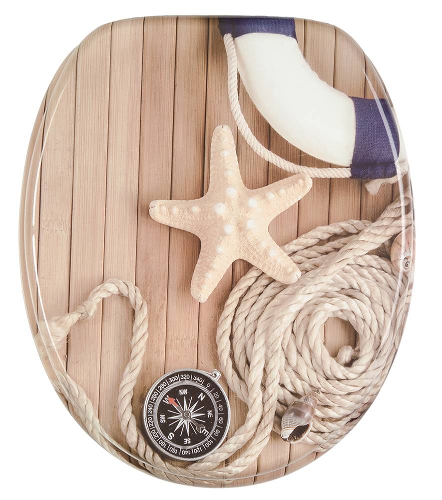 Sanilo 3-teiliges Badezimmer Set Maritime