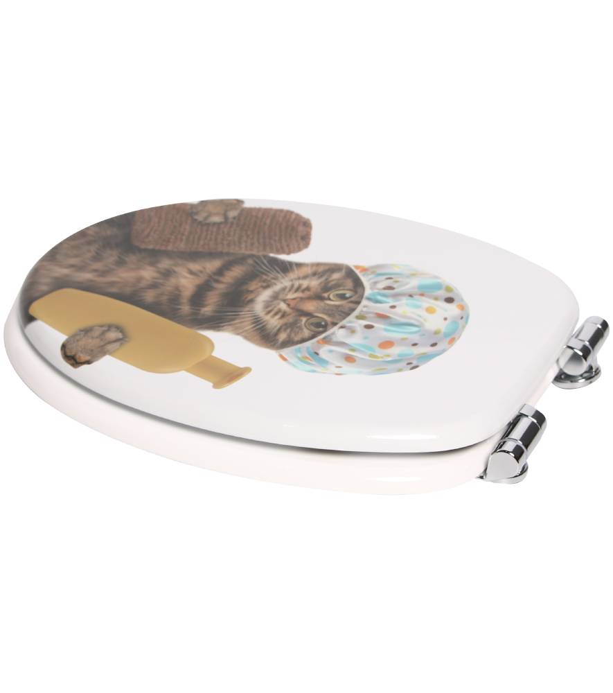 Sanilo 3-teiliges Badezimmer Set Shower Cat Großer Ausverkauf