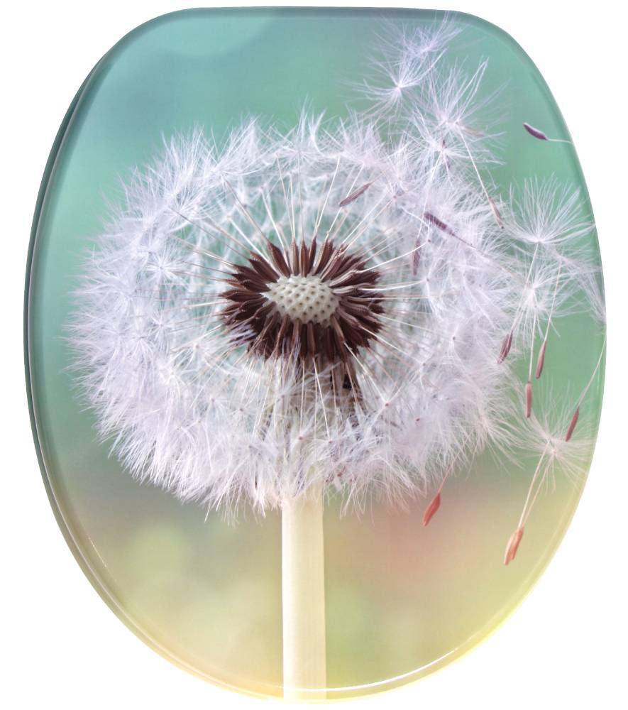 Sanilo 3-teiliges Badezimmer Set Pusteblume