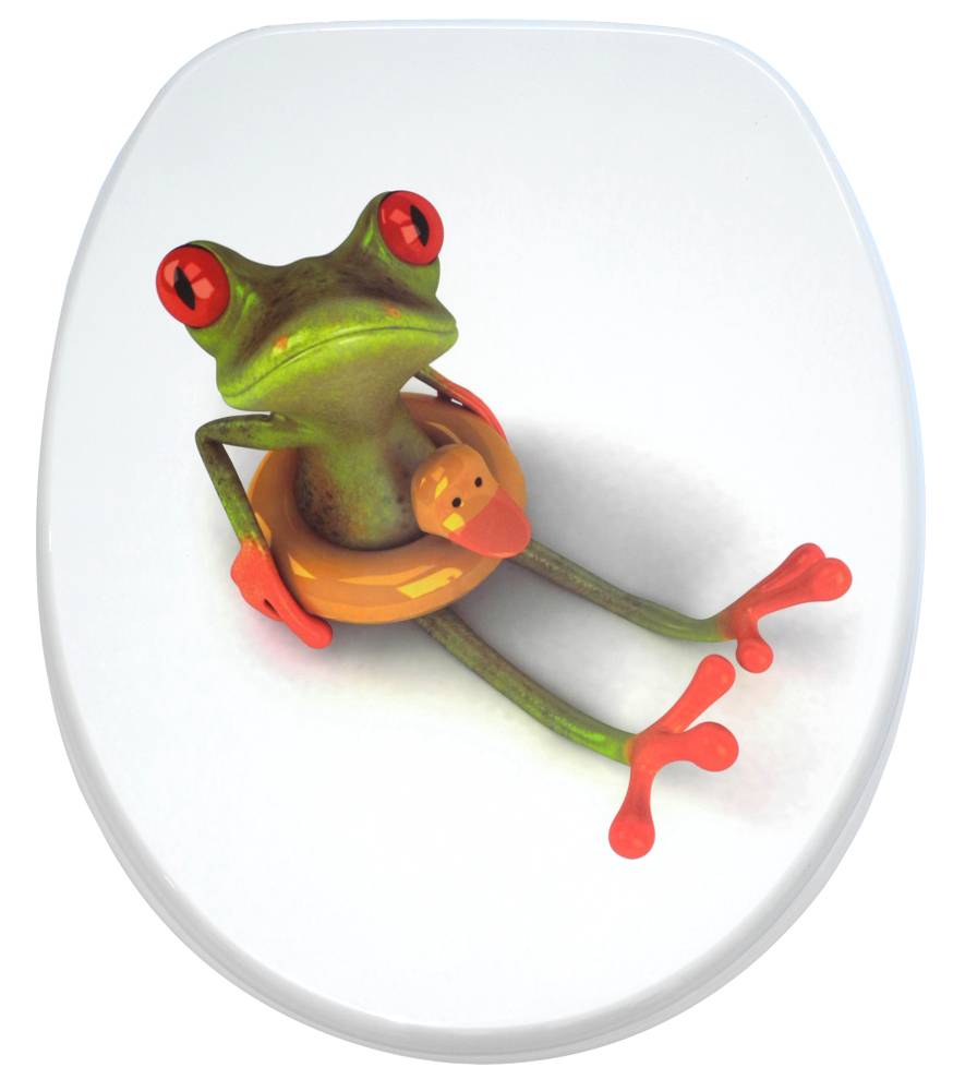 Sanilo 3-teiliges Badezimmer Set Froggy